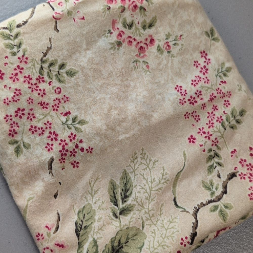 Lauren Ralph Lauren pillow case cover sham standard 100% cotton Asia Roses tan